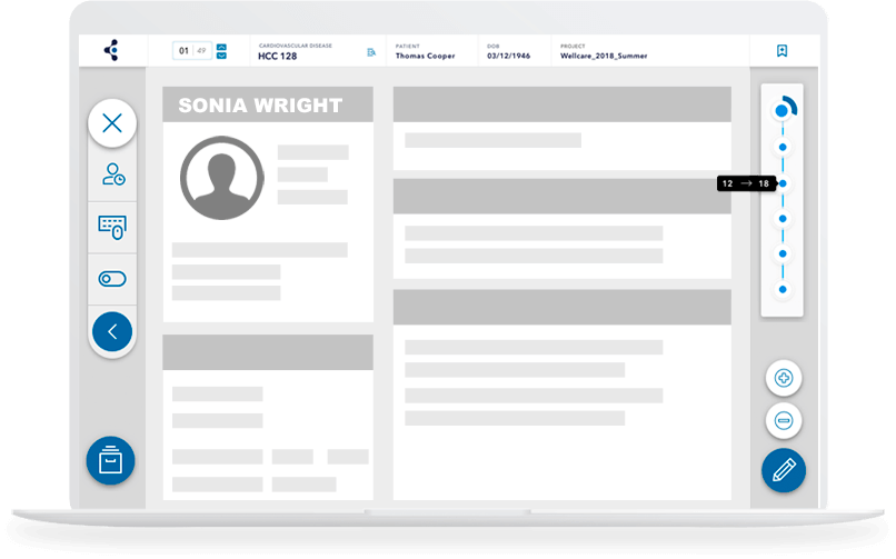 Streamlined user interface Streamlined user interface