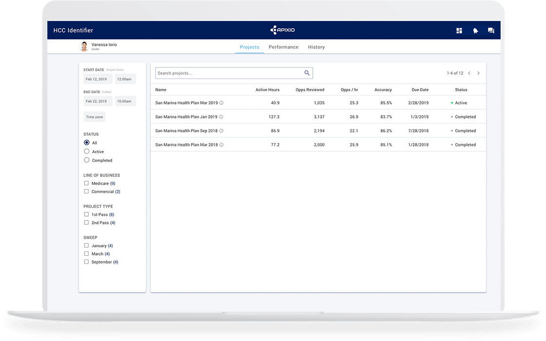 HCCCoderWorkflow_Laptop Risk Adjustment Coding Management