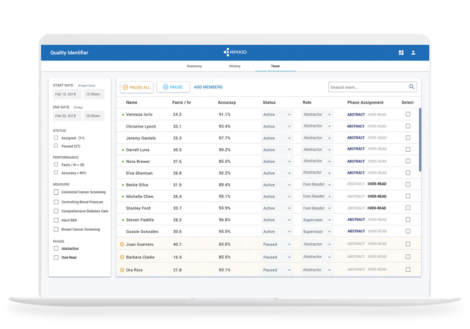 Quality Identifier - Reviewer Management Portal Quality Identifier - Reviewer Management Portal