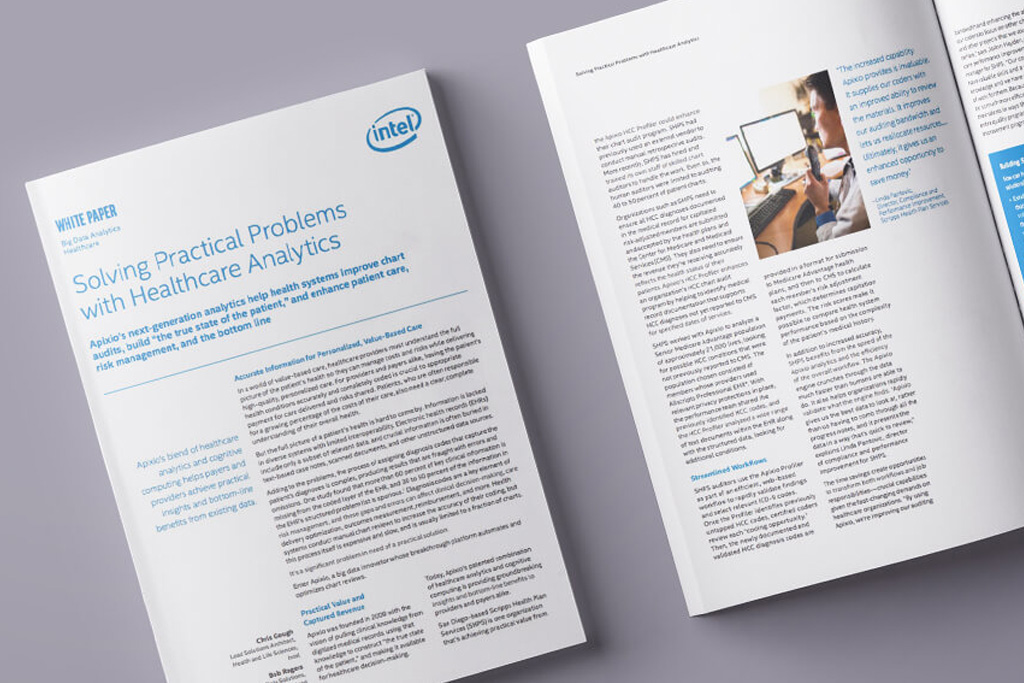 Whitepaper Cover: Solving Practical Problems with Healthcare Analytics
